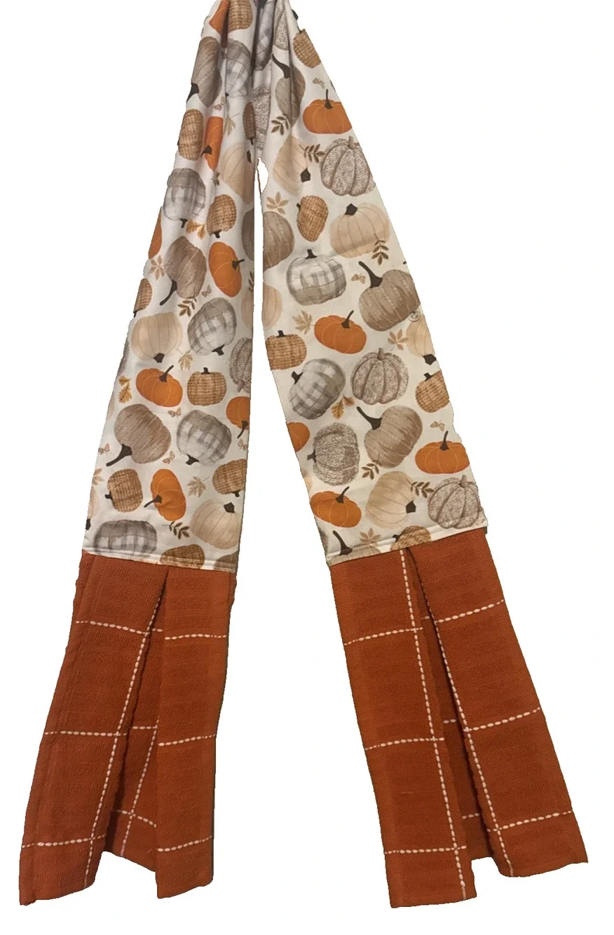 Fall Pumpkin Kitchen Towel Boa 33